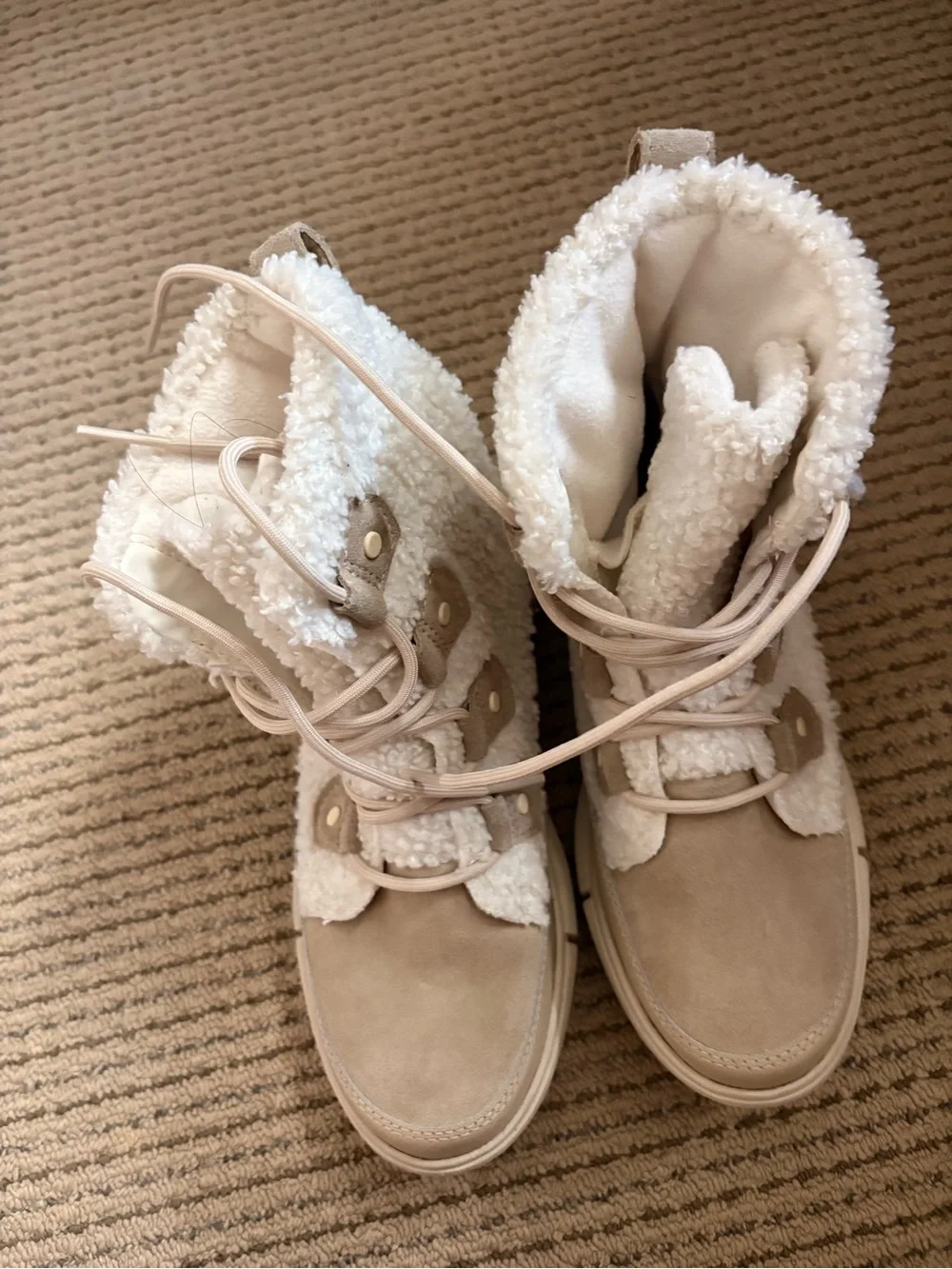 Sorel Sherpa Lace-Up Boots